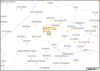 map of Qunţul