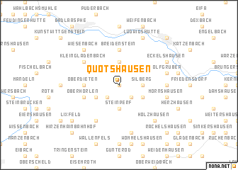 map of Quotshausen