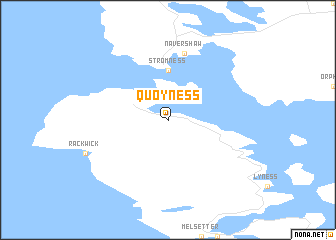 map of Quoyness