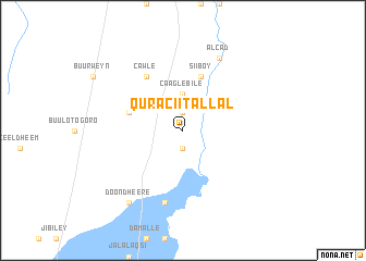 map of Quracii Tallal