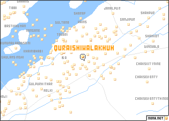 map of Quraishiwāla Khūh