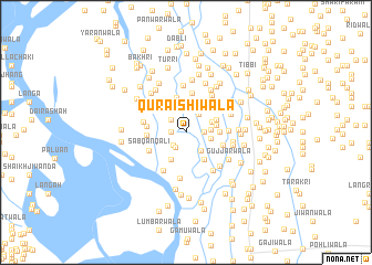 map of Quraishīwāla