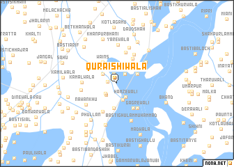 map of Quraishīwāla