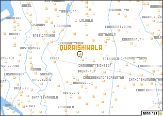 map of Quraishīwāla