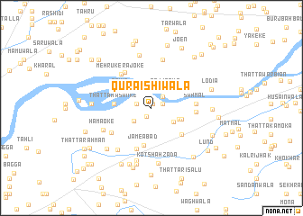 map of Quraishīwāla