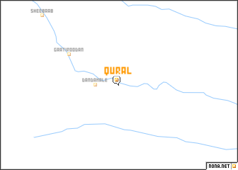 map of Qural