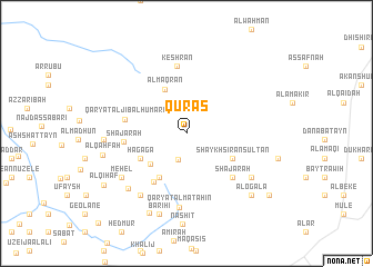 map of Qurās