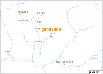 map of Quraynah