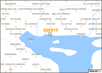 map of Qurayn