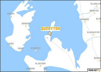 map of Qurayyah