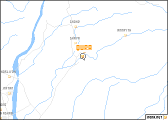 map of Qurā‘