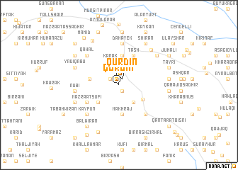 map of Qūrdīn