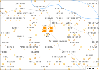 map of Qūrdīn