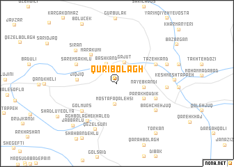 map of Qūrī Bolāgh