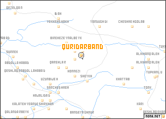 map of Qūrī Darband