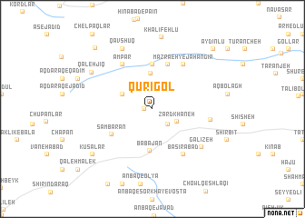 map of Qūrīgol