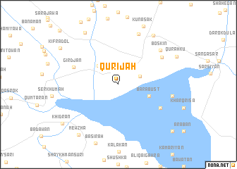 map of Qūrījah