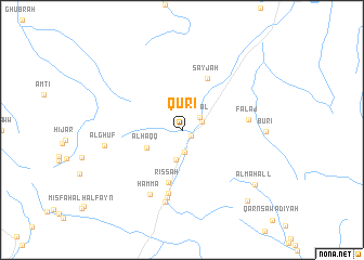 map of Qūrī