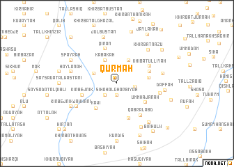 map of Qurmah