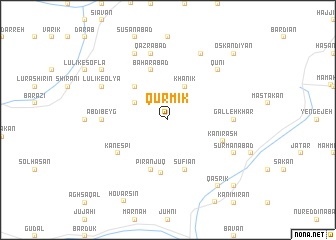 map of Qūrmīk