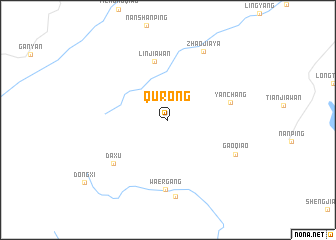 map of Qurong