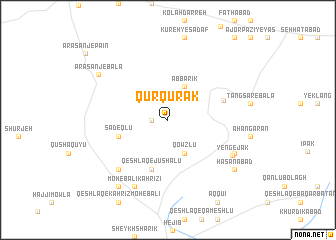 map of Qūrqūrak