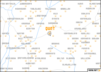 map of Qurţ