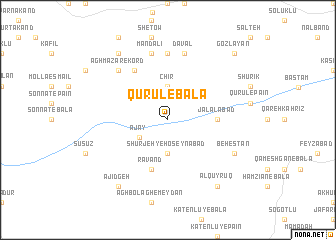 map of Qūrūl-e Bālā