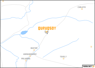 map of Quruqsoy