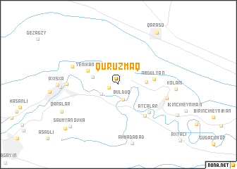 map of Quruzmaq