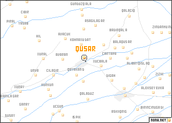 map of Qusar