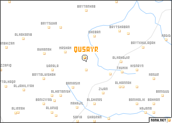map of Quşayr