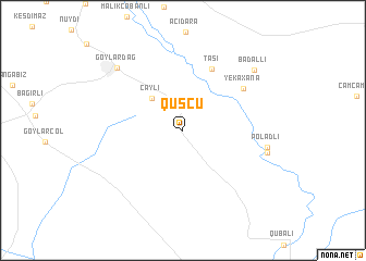 map of Quşçu