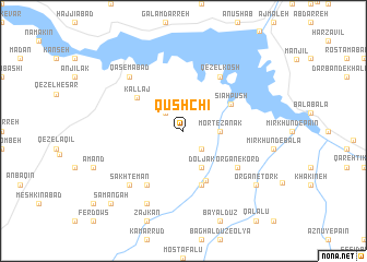 map of Qūshchī
