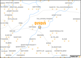 map of Quşquş