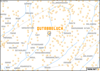 map of Qutab Beluch