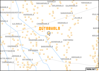 map of Qutabwāla