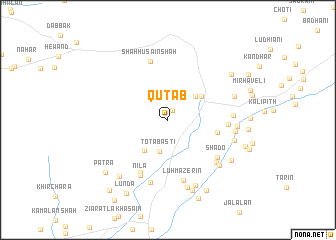 map of Qutab