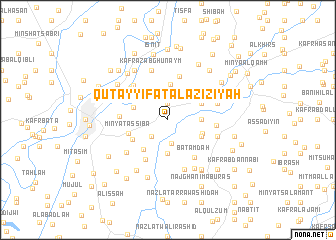 map of Quţayyifat al ‘Azīzīyah