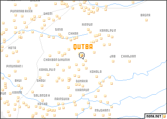 map of Qutba