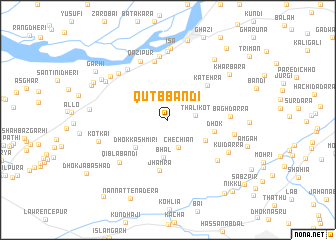 map of Qutb Bāndi