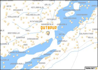 map of Qutbpur