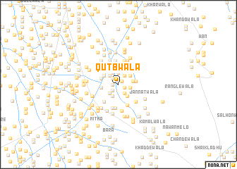 map of Qutbwāla