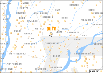 map of Qutb