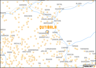 map of Quti Bāla