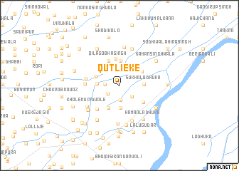 map of Qutlieke