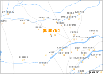 map of Quwaydāʼ
