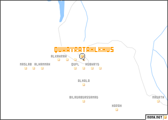 map of Quwayrat Ahl Khūş