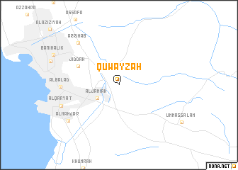 map of Quwayzah