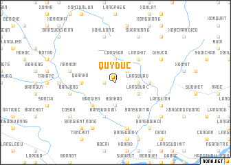 map of Quy Ðức